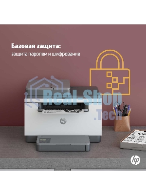 МФУ лазерное HP LaserJet M236sdn (9YG08A), A4, ч/б, печ. до 29 стр/мин., скан. до 19 стр/мин. (ч/б) 10 стр/мин. (цвет), 600 x 600 dpi, USB, RJ-45, Air Print, Mopria