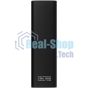 Внешний SSD Netac Z SLIM, 250 Gb, USB 3.2 Gen 2 Type-C, R/W 550/480, черный