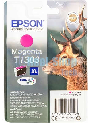 Картридж струйный Epson C13T13034012 пурпурный для Epson SX525WD/SX535WD/B42WD/BX320FW/BX625FWD/BX63