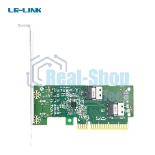 Адаптер для SSD PCIe x8 to Two SlimSAS SFF-8654 4i Adapter