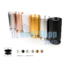 Корпус светильника C6327 PYG золото желтое полированное D60*H100mm MR16 GU5.3