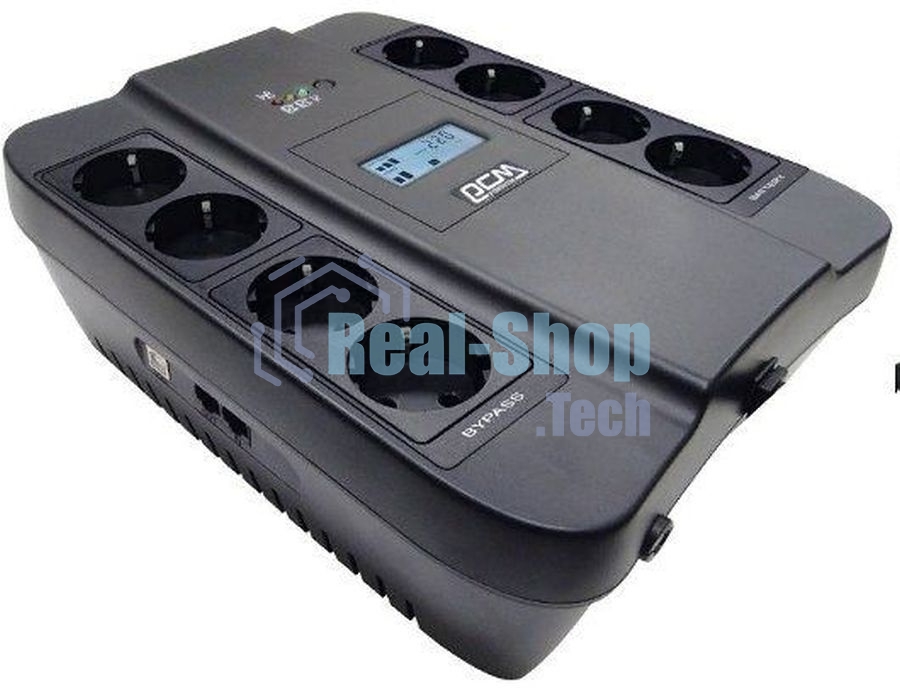 Источник бесперебойного питания Powercom Spider SPD-750U LCD 450Вт 750ВА черный