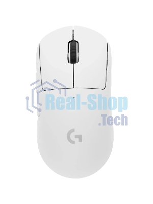 Мышь беспроводная Logitech G PRO X SUPERLIGHT 2 белый, 32000 dpi, радиоканал, USB, кнопки - 5