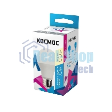 Лампа светодиодная Космос LED BASIC A60 15Вт 220В E27 3000К