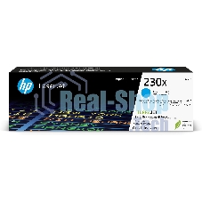 Картридж лазерный HP 230X Cyan Original LaserJet Toner Cartridge