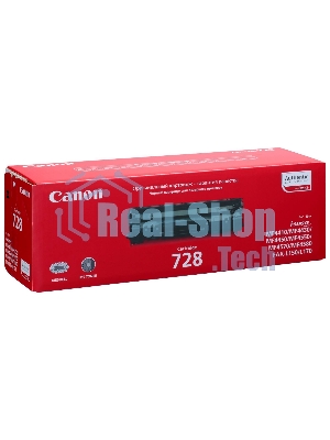 Картридж лазерный Canon 728 черный (2100 стр.) для Canon MF4410/4430/4450/4550/4570/4580
