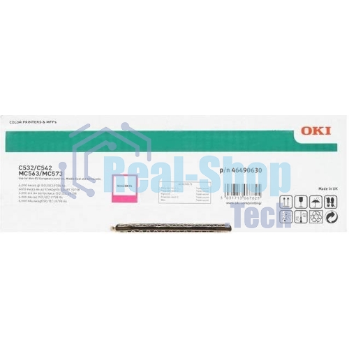 Картридж лазерный Oki C532/C542/MC573/MC563 6K (magenta)