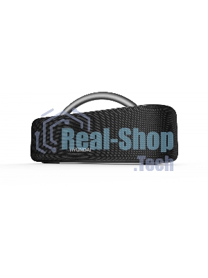 Колонка портативная Hyundai H-PS1028 черный 60W 2.0 BT 10м 4400mAh