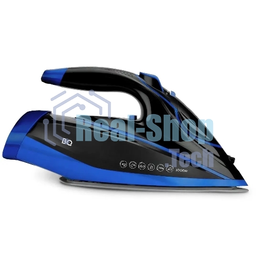 Утюг BQ SIC1003 черный/синий, 3000 Вт, 45 г/мин, 200 г/мин, 320 мл