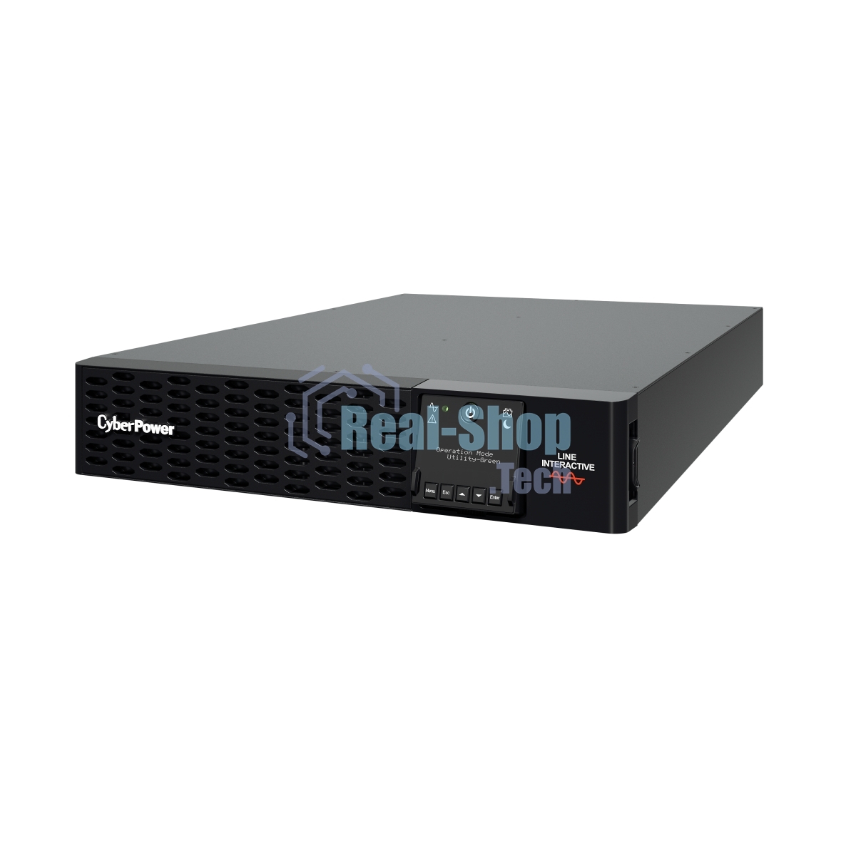 Источник бесперебойного питания UPS CyberPower PR2200ERTXL2UA/2200 ВА/2200 Вт/8xIEC 320 C13 / C19, 6x IEC C13 + 2x IEC C19