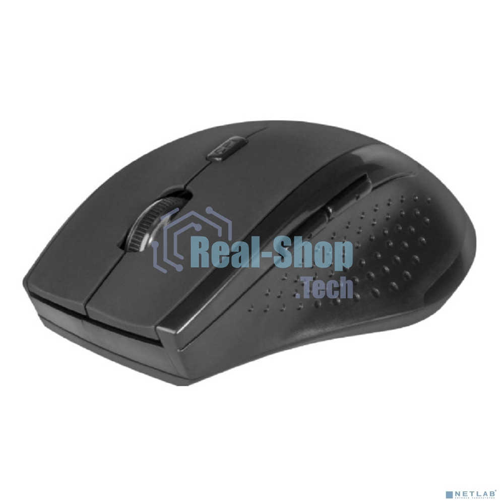 Мышь беспроводная Defender Accura MM-365 черный, 1600 dpi, радиоканал, USB, кнопки - 6