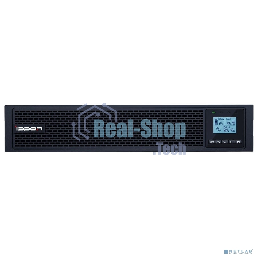 Источник бесперебойного питания Ippon Innova RT II 3000 / 3000 ВА / 3000 Вт / 8 x IEC 320 C13, 1 x IEC 320 С19