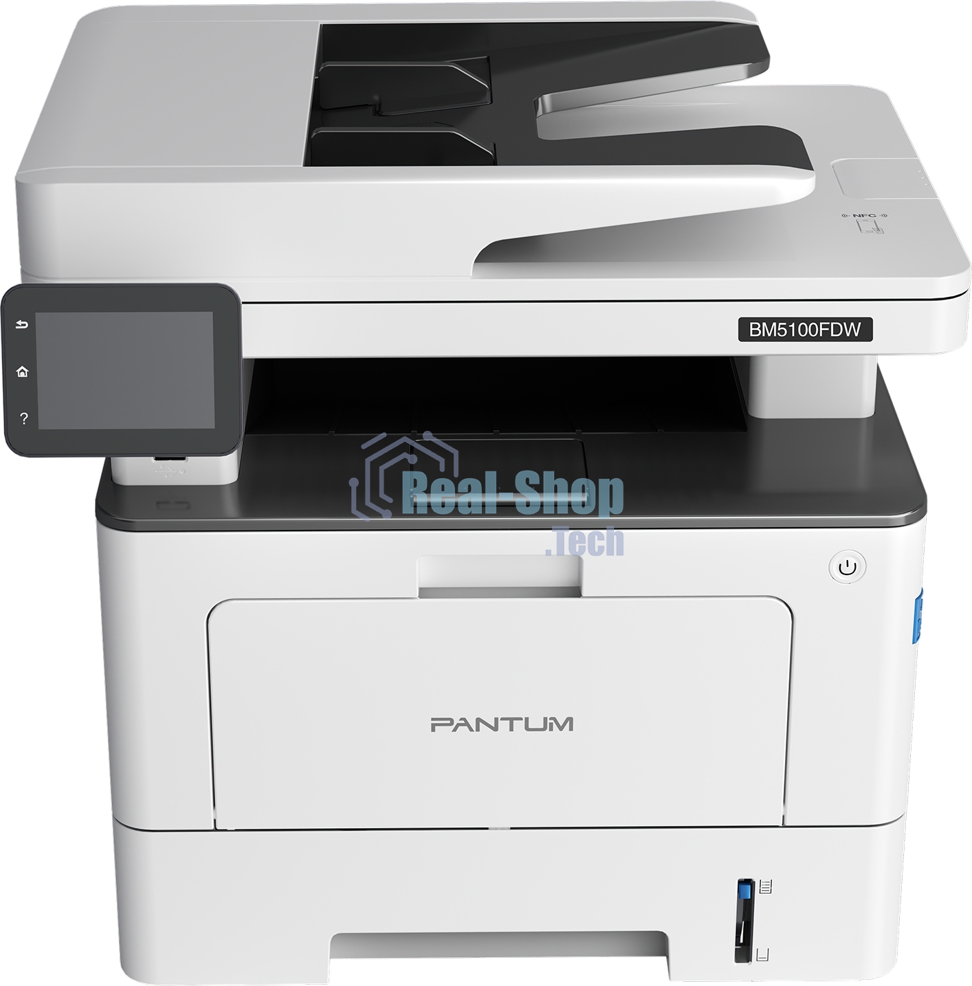 МФУ лазерное Pantum BM5100FDW, A4, ч/б, печ. до 40 стр/мин., скан. до 24 стр/мин., 1200 x 1200 dpi, USB, RJ-45, Wi-Fi, проектная модель