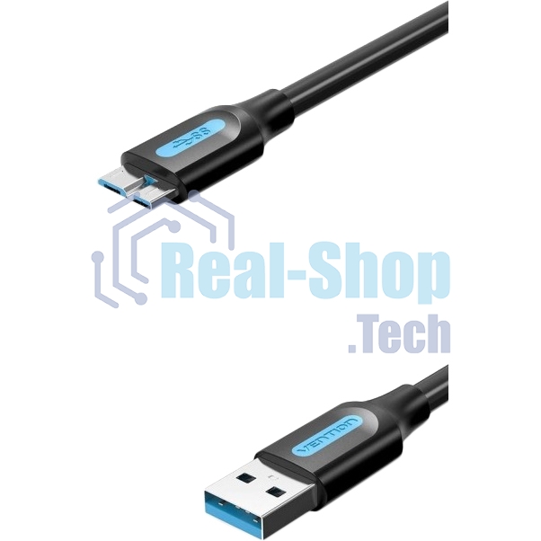 Кабель Vention USB 3.0 AM/micro B - 0,25м. Кабель Vention USB 3.0 AM/micro B - 0,25м.