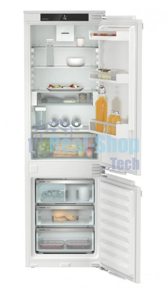 Встраиваемый холодильник Liebherr EIGER ICNd 5133-22 001 белый двухкамерный 190/83л морозилка снизу