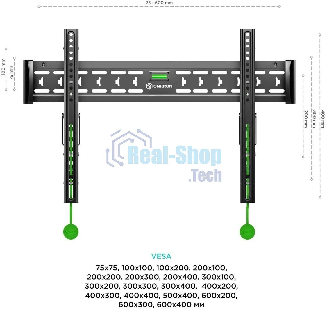 Кронштейн ONKRON TM6 для телевизора 43