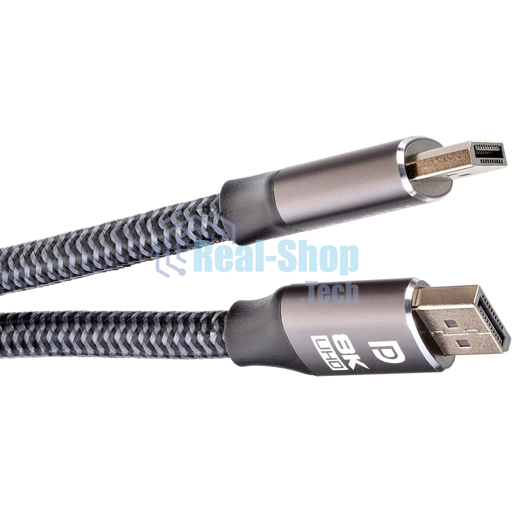 Кабель соединительный DP-DP 1.4V 8K@60Hz 3м, Telecom Pro TCG750-3M