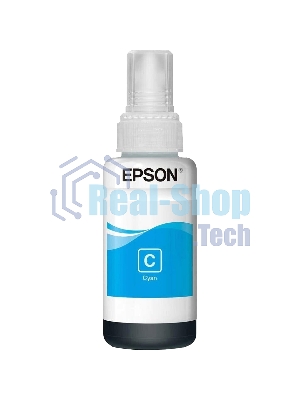 Чернила Epson L100/110/200/210/300/355/550/555 (O) C13T66424A, cyan, 70ml