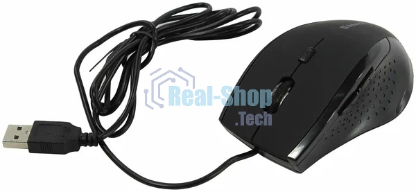 Мышь проводная Defender Accura MM-362 черный, 1600 dpi, USB, кнопки - 6