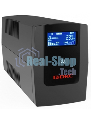 Источник бесперебойного питания DKC INFOLCD1500S / 1500 ВА / 900 Вт / 3 x IEC 320 C13 (компьютерный)