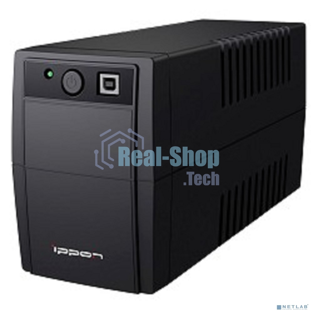 Источник бесперебойного питания Ippon Back Basic 1050 Euro / 1050 ВА / 600 Вт / 2 x CEE 7 (евророзетка)