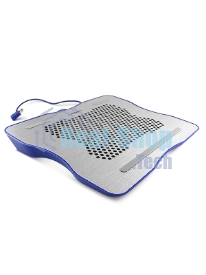 Подставка для ноутбука CROWN CMLC-1001 silver&blue (до 15,6