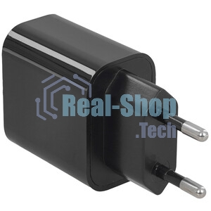 Сетевое зарядное устройство Buro BUWD1 3A PD+QC черный