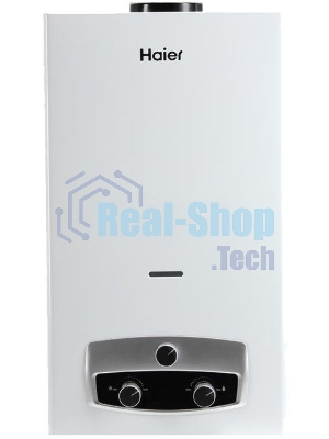 Водонагреватель Haier IGW 10 B Мощность 20кВт, Проток горячей воды при 10 л/мин, Открытая камера сгорания, Режиме зима/лето, Теплообменник из высококачественной меди, LED дисплей, Диаметр дымовой трубы 110 мм, Вес 7кг, Габариты (ВхШхГ) 550х328х204 мм.