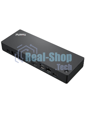Док-станция Lenovo 40B00135EU, USB Type-C, DisplayPort/HDMI/RJ-45/USB/DisplayPort/Jack 3.5мм, USB