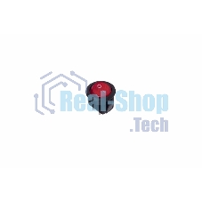 Выключатель клавишный Rexant круглый 250V 3А (2с) ON-OFF красный Micro