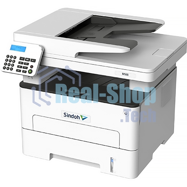 МФУ лазерное Sindoh M500 МОНОХРОМ А4,принтер/копир/сканер/факс 34 стр/мин,Wi-Fi. AirPrint,ADF 50,стартовый тонер в компл 700 отп.