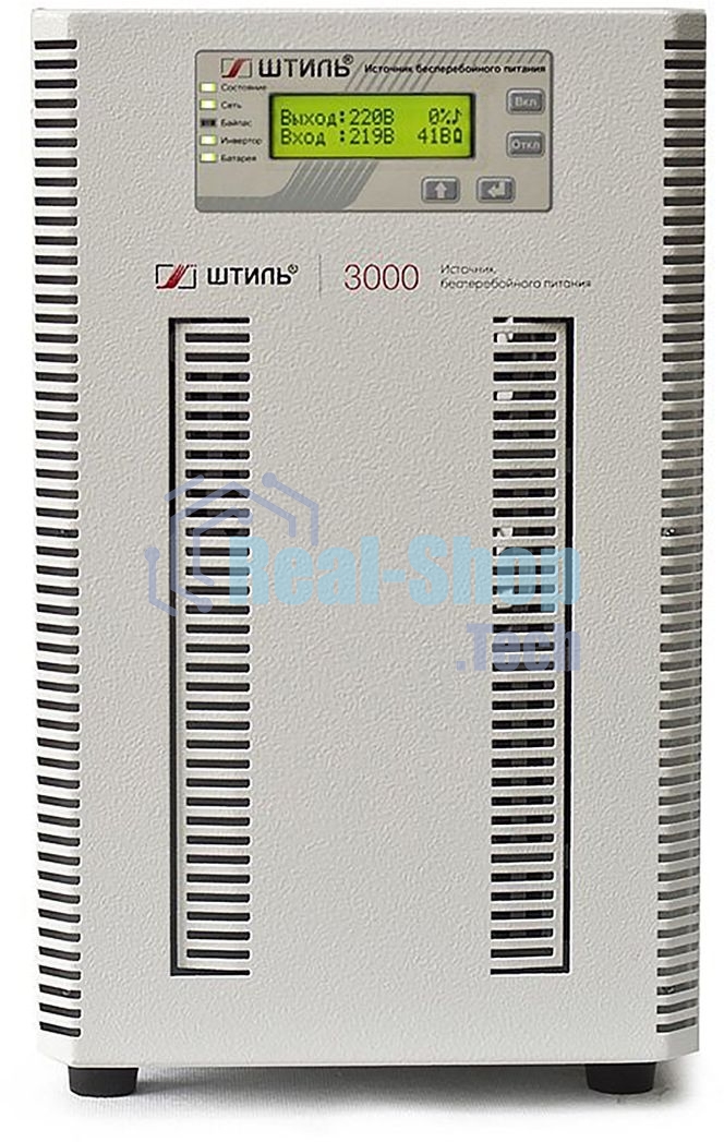 Источник бесперебойного питания Штиль ST1103SL 3кВА, On-line, напольное исполнение, со встроенными АБ