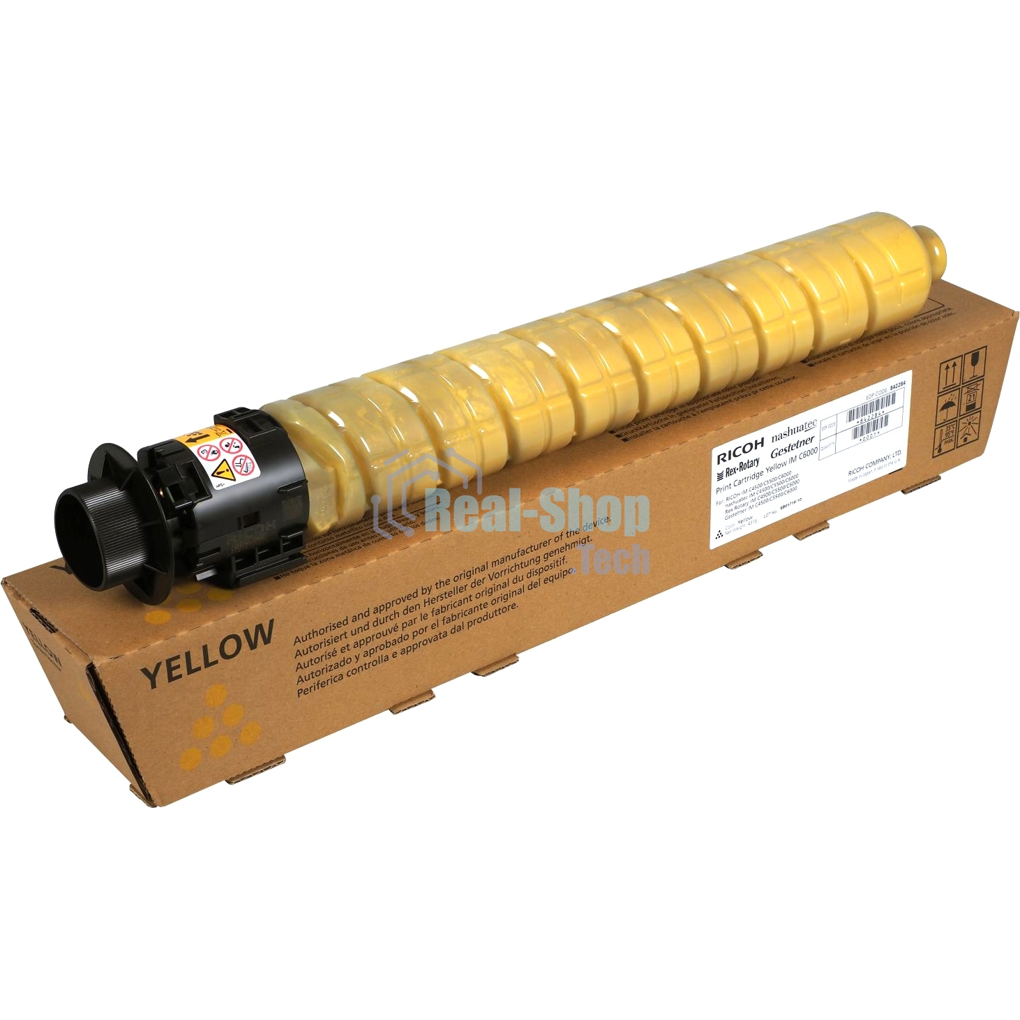 Картридж лазерный Ricoh тип IM C6000 желтый, IM C4500/C5500/C6000