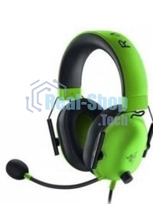 Гарнитура Razer Blackshark V2 X зеленый, проводная, 3.5 мм
