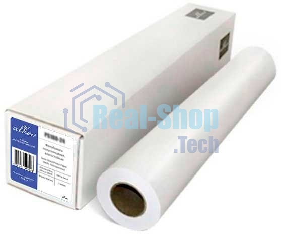 Бумага Albeo InkJet Paper, универсальная, втулка 50,8мм, белизна 146%, 0,914 х 45,7м, 80 г/кв.м, аналог HP Q1397A, Xerox 450L90001/450L90503