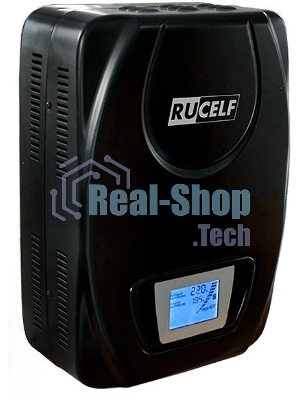 Стабилизатор напряжения Rucelf SDW.II-6000-L 6кВА однофазный черный (SDWII-6000-L)