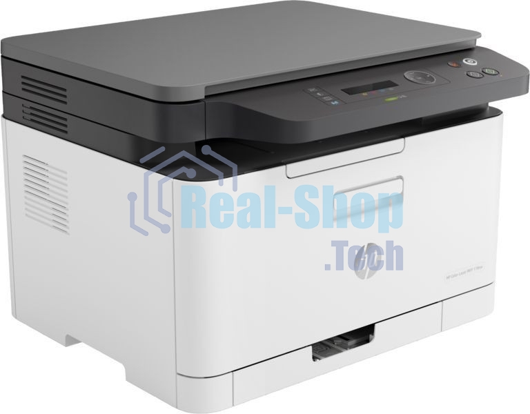 МФУ лазерное HP Color 178nw (4ZB96A), A4, цветной, печ. до 18 стр/мин. (ч/б) до 4 стр/мин. (цвет), 600 x 600 dpi, USB, RJ-45, Wi-Fi, Air Print, Mopria