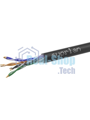 Кабель SUPRLAN Standard UTP Cat.5e 4x2xAWG24 Cu PE Outdoor 305м 01-0325-1