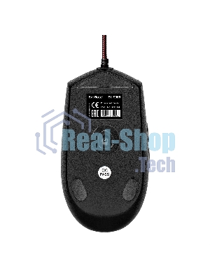 Мышь проводная ExeGate SL-9066 черный, 2400 dpi, USB, кнопки - 6