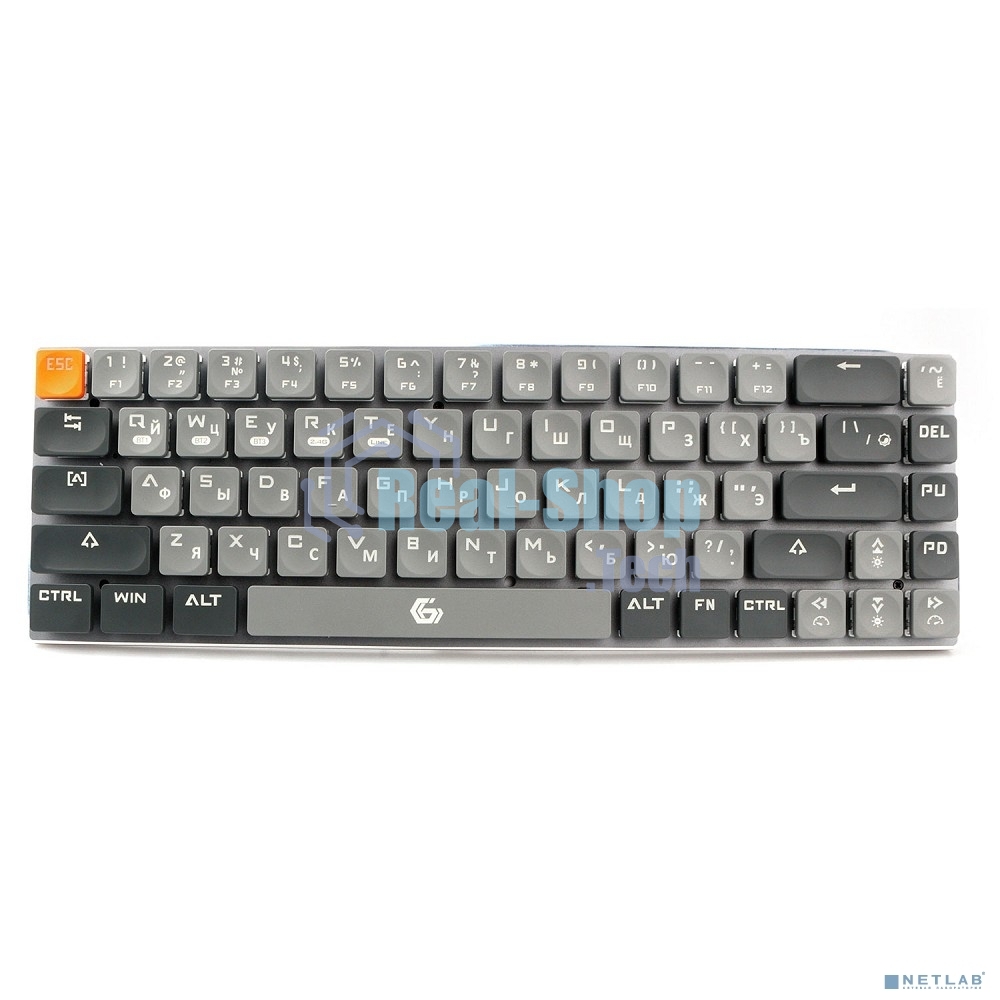 Клавиатура беспроводная Gembird KBW-7 Bluetooth, USB серая