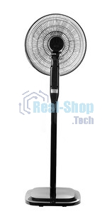 Вентилятор Centek CT-5026 черный, напольный, 65 Вт, 4 скорости, 44.5 см