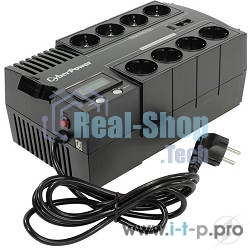 Источник бесперебойного питания CyberPower BR700ELCD 700 ВА/420 Вт/8 х CEE 7 (евророзетка)