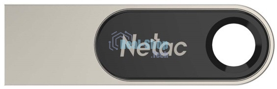 Флешка USB Netac U278 (NT03U278N-064G-20PN), 64Gb, USB 2.0, R/W 50/10, серебристый/черный