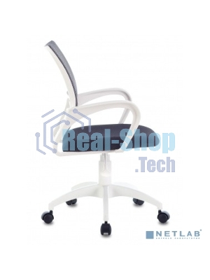 Кресло Бюрократ CH-W695NLT TW-04 TW-12 темно-серый, сетка/ткань, 120 кг, механизм качания