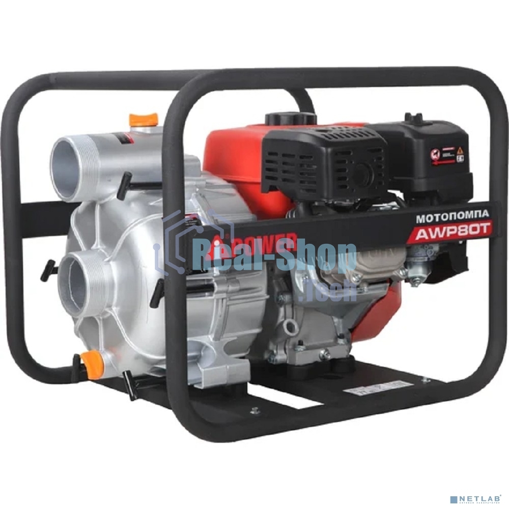 Мотопомпа A-ipower бензиновая для гряной воды AWP80T 30231