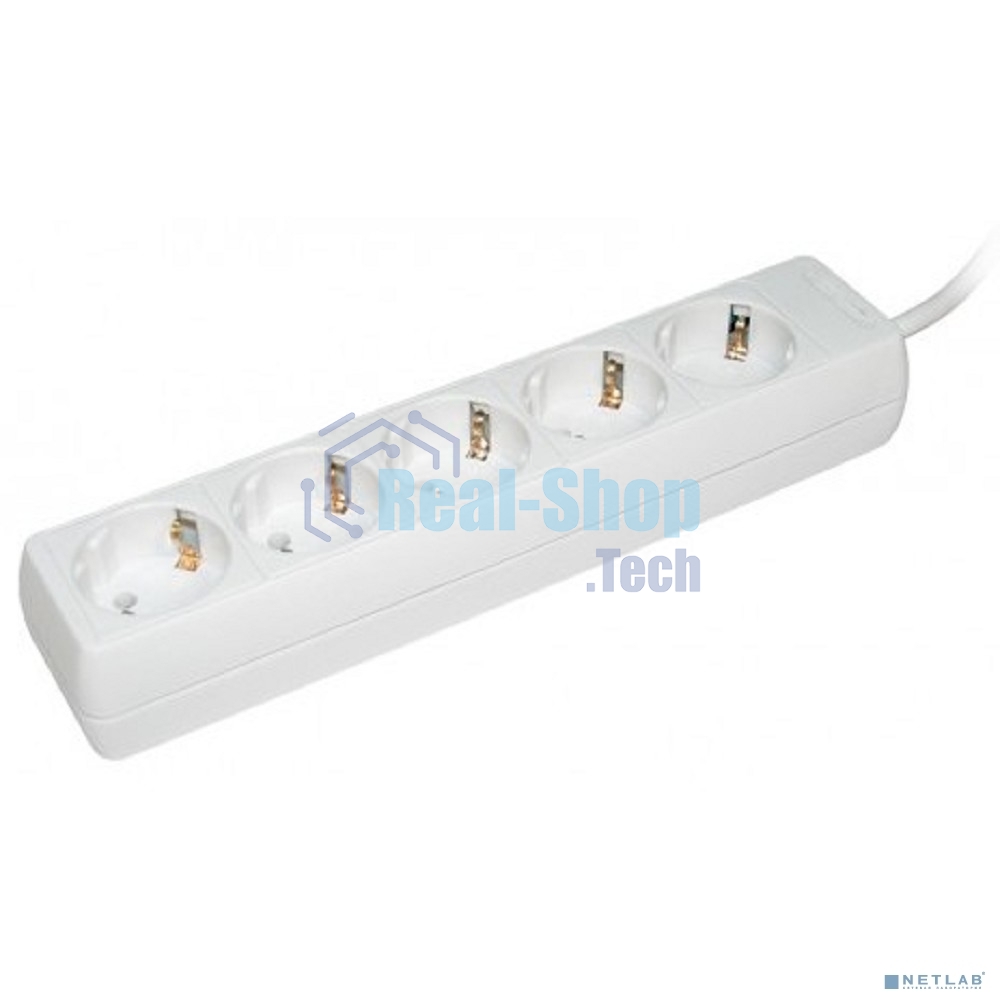 Удлинитель 5х3 м с заземл. 16А IP20 У04 2P+PE IEK WYP10-16-05-03-Z-N