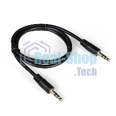 Кабель аудио Exegate EX284941RUS EX-CCA-404-0.5 (3.5mm Jack M/3.5mm Jack M, 0,5м, позолоченные контакты)
