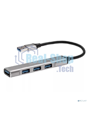Переходник USB 3.0 -->USB3.0+3 USB2.0, Aluminum Shell, 0.2м Telecom TA308U