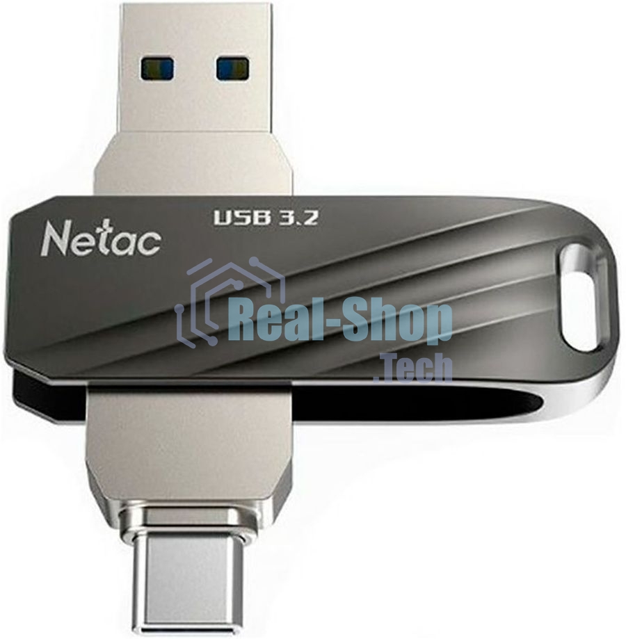 Флешка USB Netac US11 256Gb USB 3.0+TypeC Dual Flash Drive