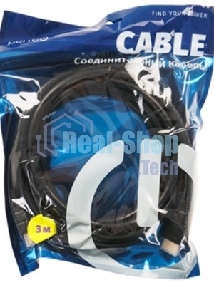 Кабель PERFEO HDMI A вилка - HDMI A вилка, ver.1.4, 3 м (H1004)